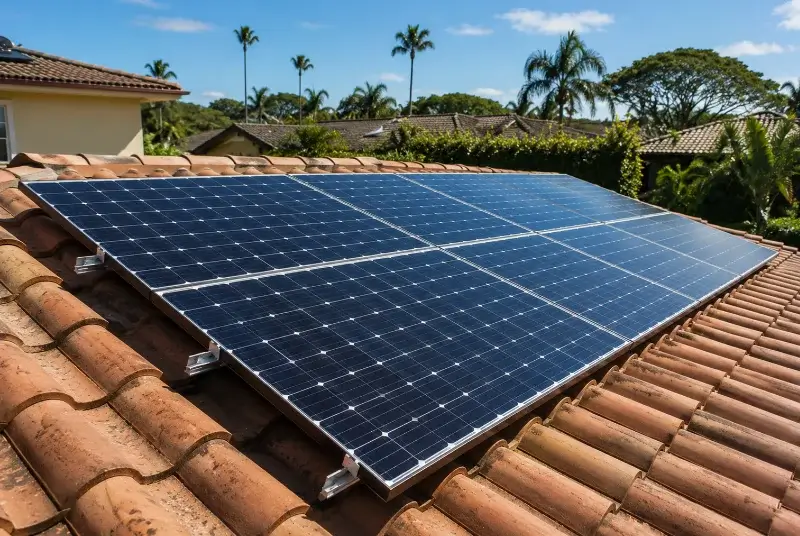 Installation de panneaux solaires à Virsac
